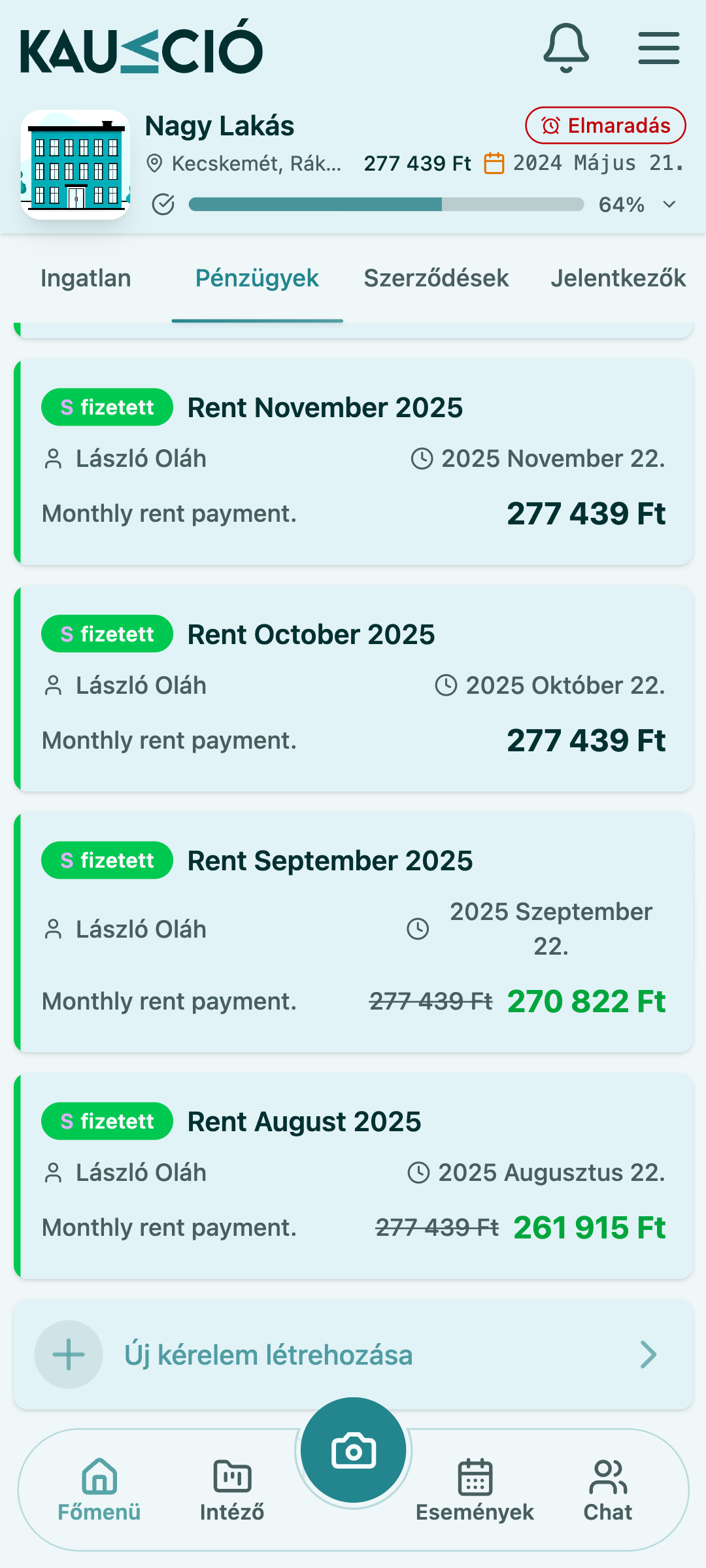 Rent collection